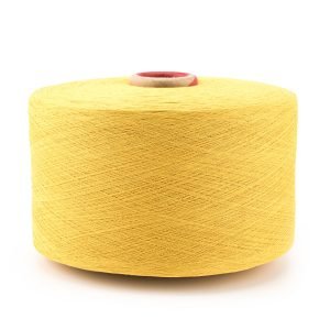 Пряжа смесовая nm 34/1 (ne 20/1 ) желтый Китай