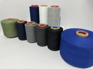Китай Nm 34/1 смесовая пряжа х\б пряжа производства для носков